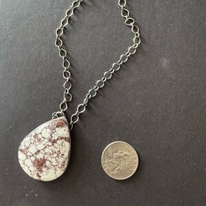 Native made Wildhorse teardrop Necklace
